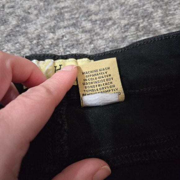 Hybrid & Company Black Stretch Jeans, Size 24 - Picture 3 of 4